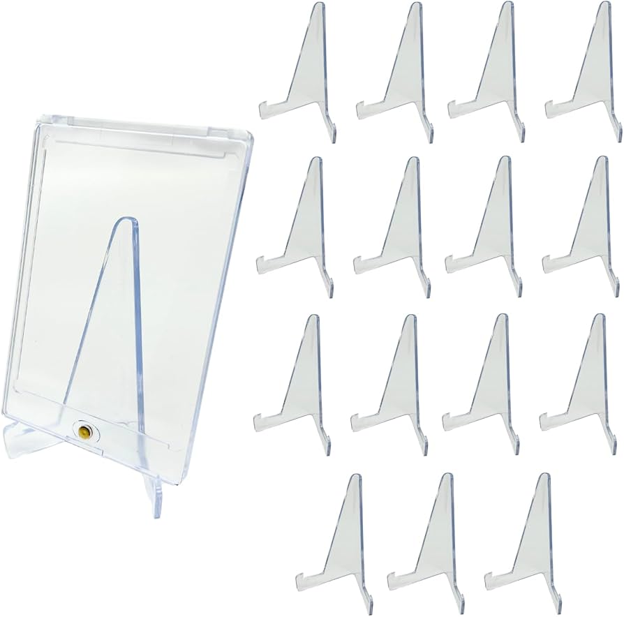 Amazon.co.jp: アクリル本舗 カードスタンド 16個 マグネットローダー