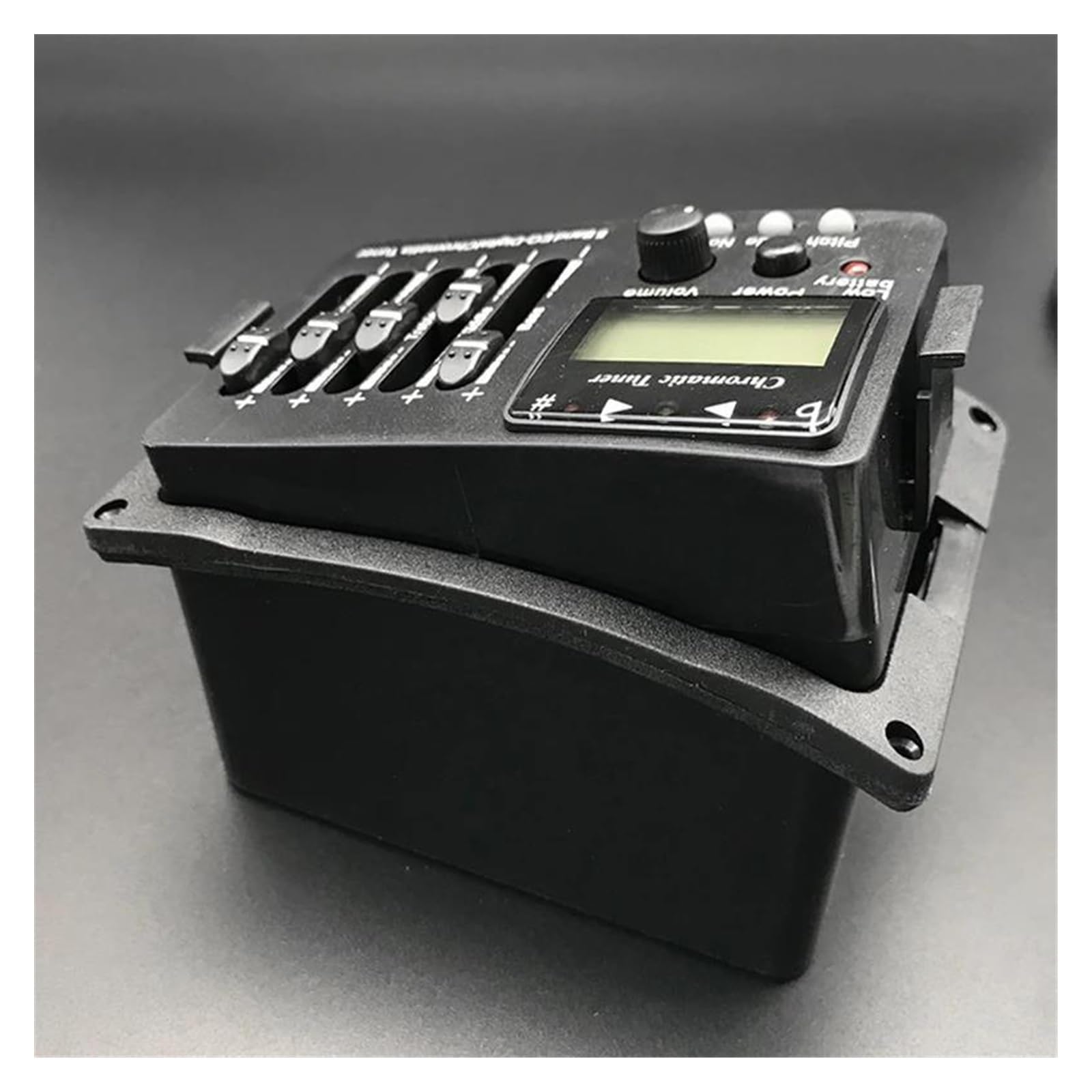4Set 5 Bande Preamplificatore EQ Equalizzatore Chitarra Acustica Amplificatore Chitarra Acustica Classica Accordatore Digitale Pickup Piezoelettrico Pezzi di ricambio per pickup per chitarra acustica(