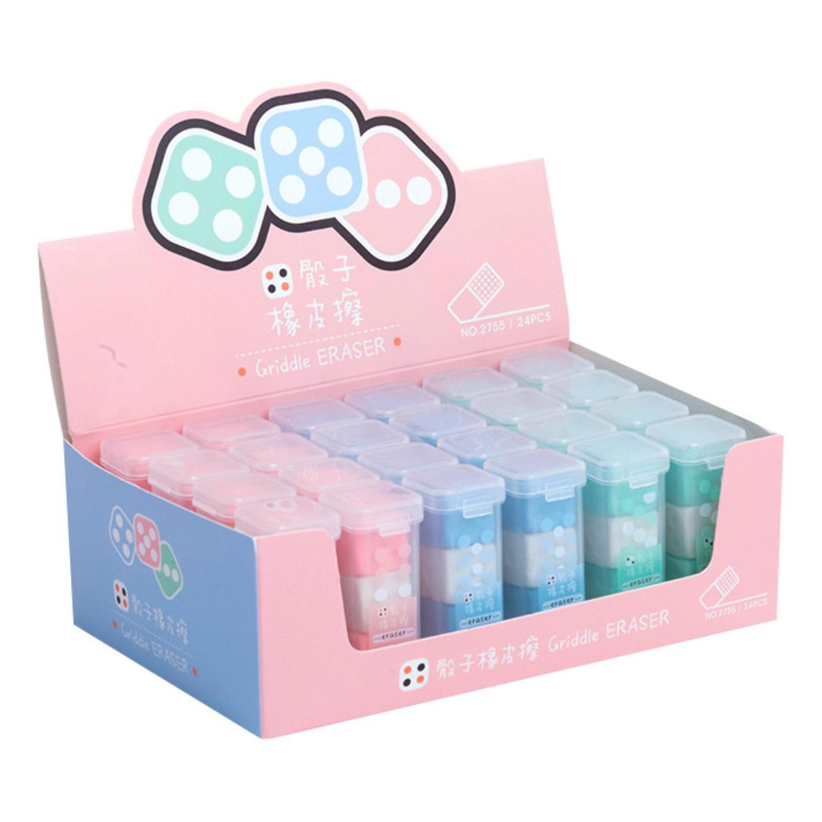 サイコロみたいな消しゴム 【公式通販】