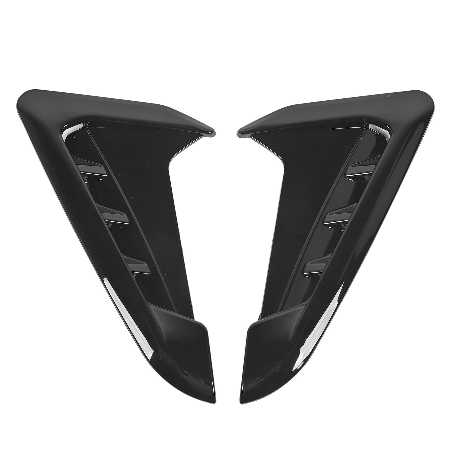Copertura del Rivestimento della Presa D'aria Laterale, 1 Paio di Finiture per Ventilazione Laterale Parafango Auto Sinistro Destro per X3 G01 X4 G02 M Sport (Nero lucido)