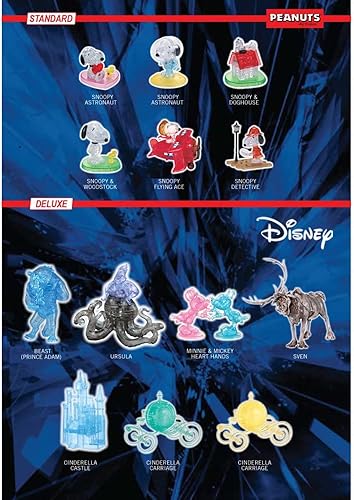 Miniatura 5 de BePuzzled  Disney Platinum Dumbo Original 3D Crystal Puzzle, a partir de 12 años