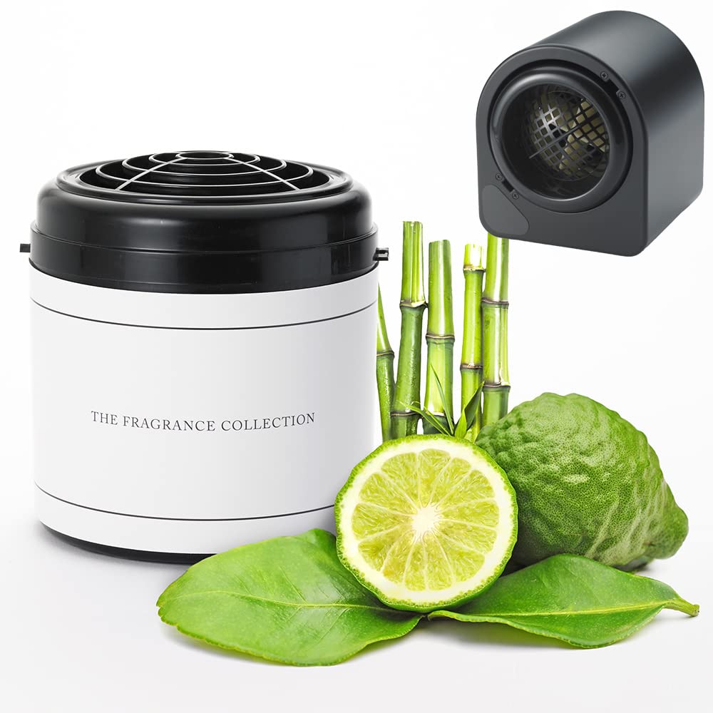 The Ritz-CarltonHome Diffuser Set - Scent Machine and Peace of Mind Scent Cartridge - Notes of Bamboo, Melon, and Fresh Grass