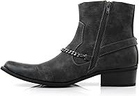 Vista 4 de Ferro Aldo Alejandro MFA606326 - Botas de vestir para hombre, de espuma viscoelástica, estilo casual, con hebilla alta y hebilla