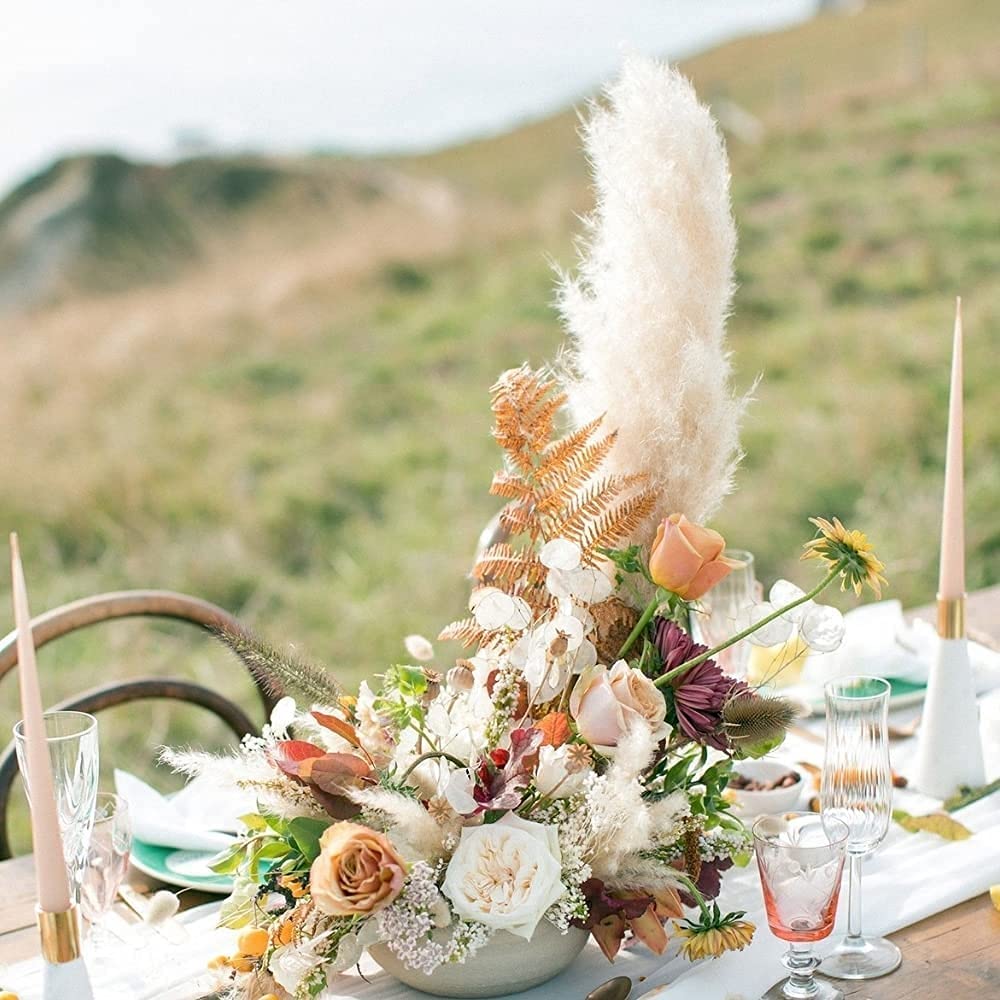 小さなパンパスグラスと小花達のふわふわスワッグフライングスワッグにも 小さなパンパスグラスと小花達のふわふわスワッグフライングスワッグにも