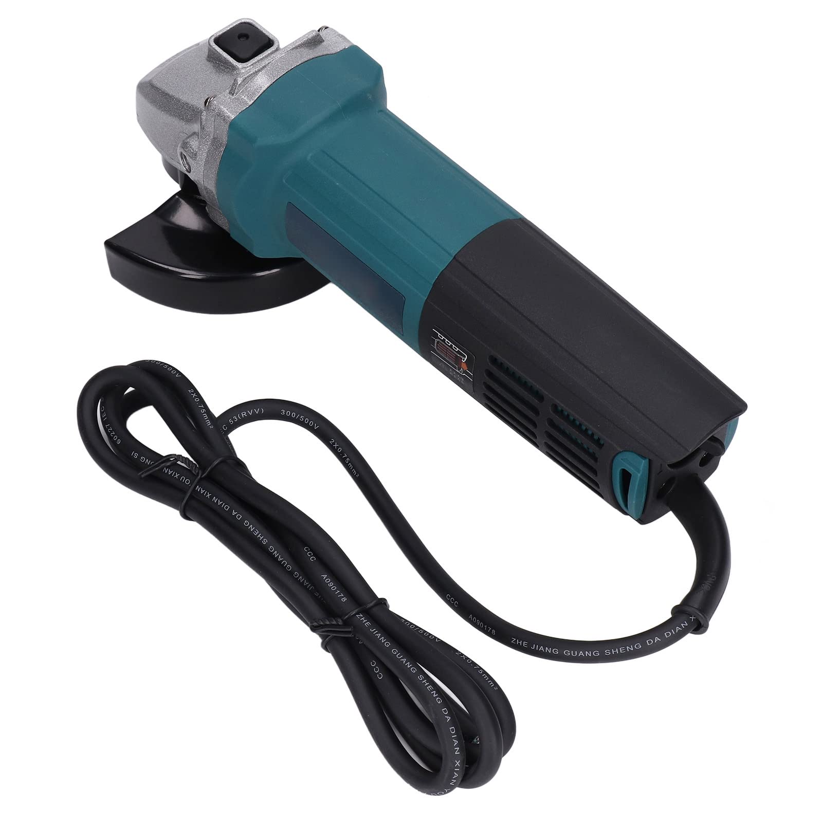 Yosoo Health Gear Szlifierka Kątowa, Szlifierka Kątowa ze Stali Stopowej 980 W 11000 Obr./min 4-calowa Elektryczna Polerka do Cięcia, Szlifowania i Polerowania Metalu dla Metalowców Hydraulików