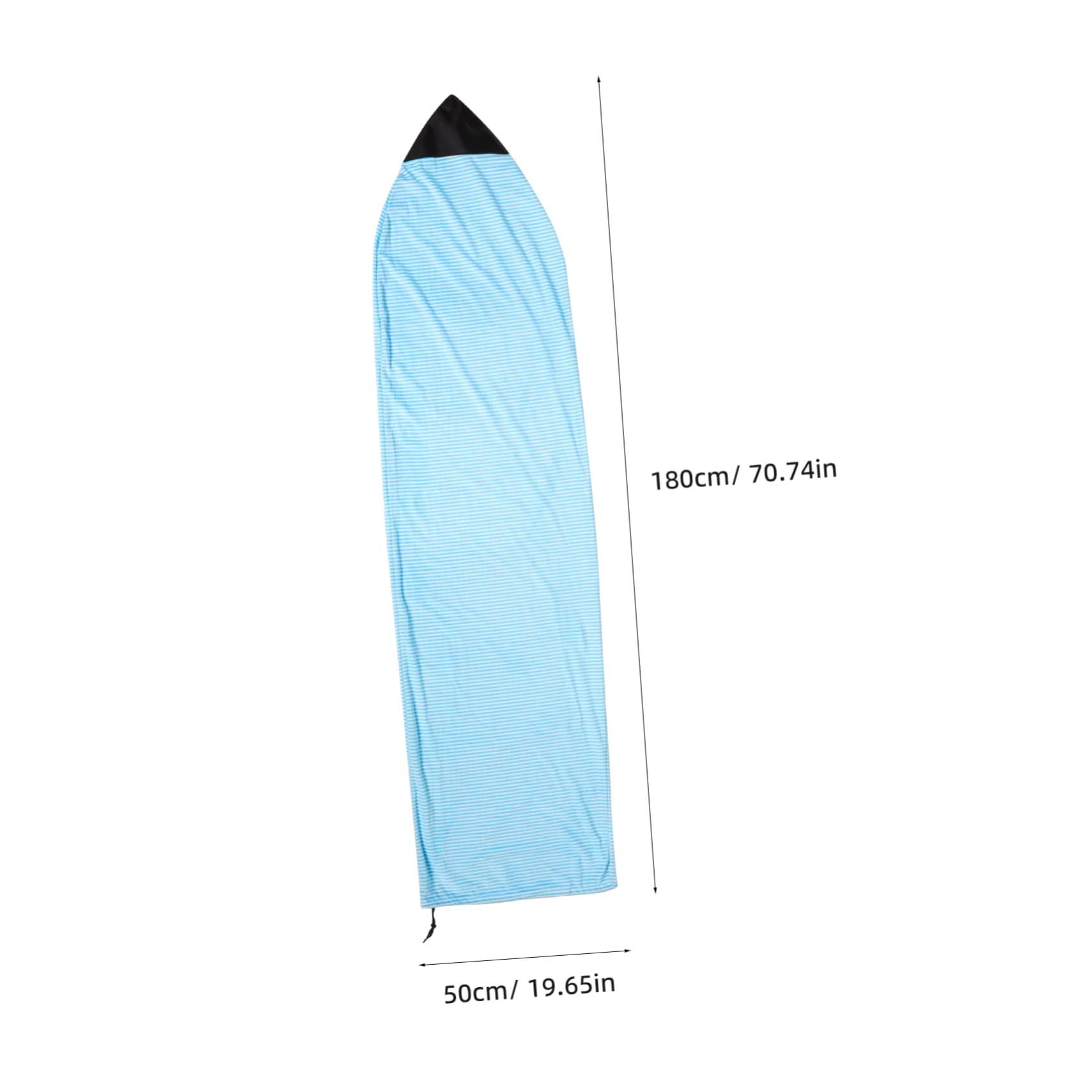 BRIGHTFUFU Foldable Paddleboard Sock Sleeve Impact Resistant Outdoor Safe Travel Bag Compatible for All Board Sizes