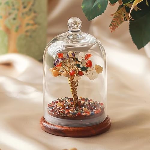 RITUALISTIC Dome Crystal Wish Tree | Multi Gemstone Tree with ...