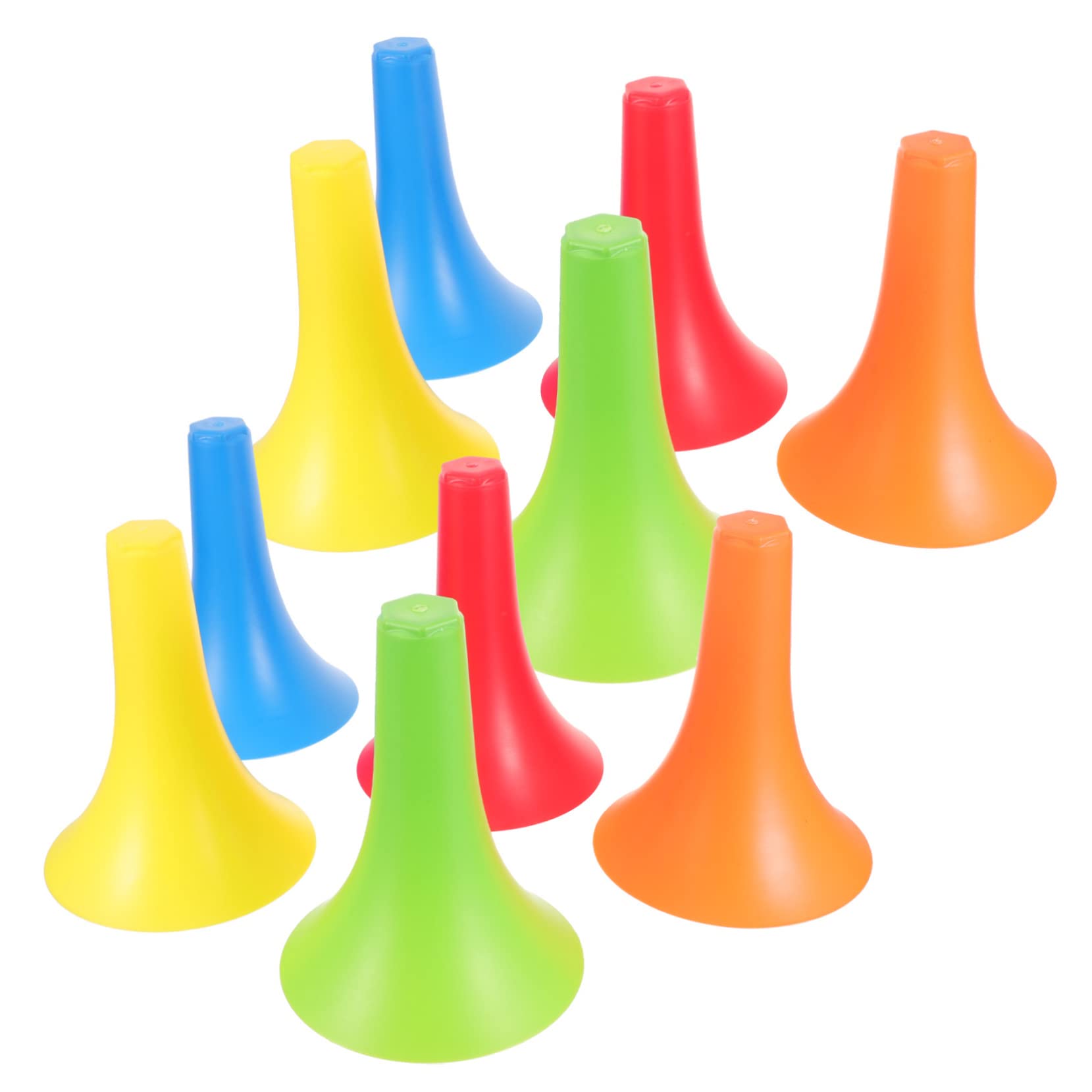 ibasenice 10 Piezas Conos De Entrenamiento para Deportes Conos para Patinaje para De Pelota Exteriores Marcador para Patinaje