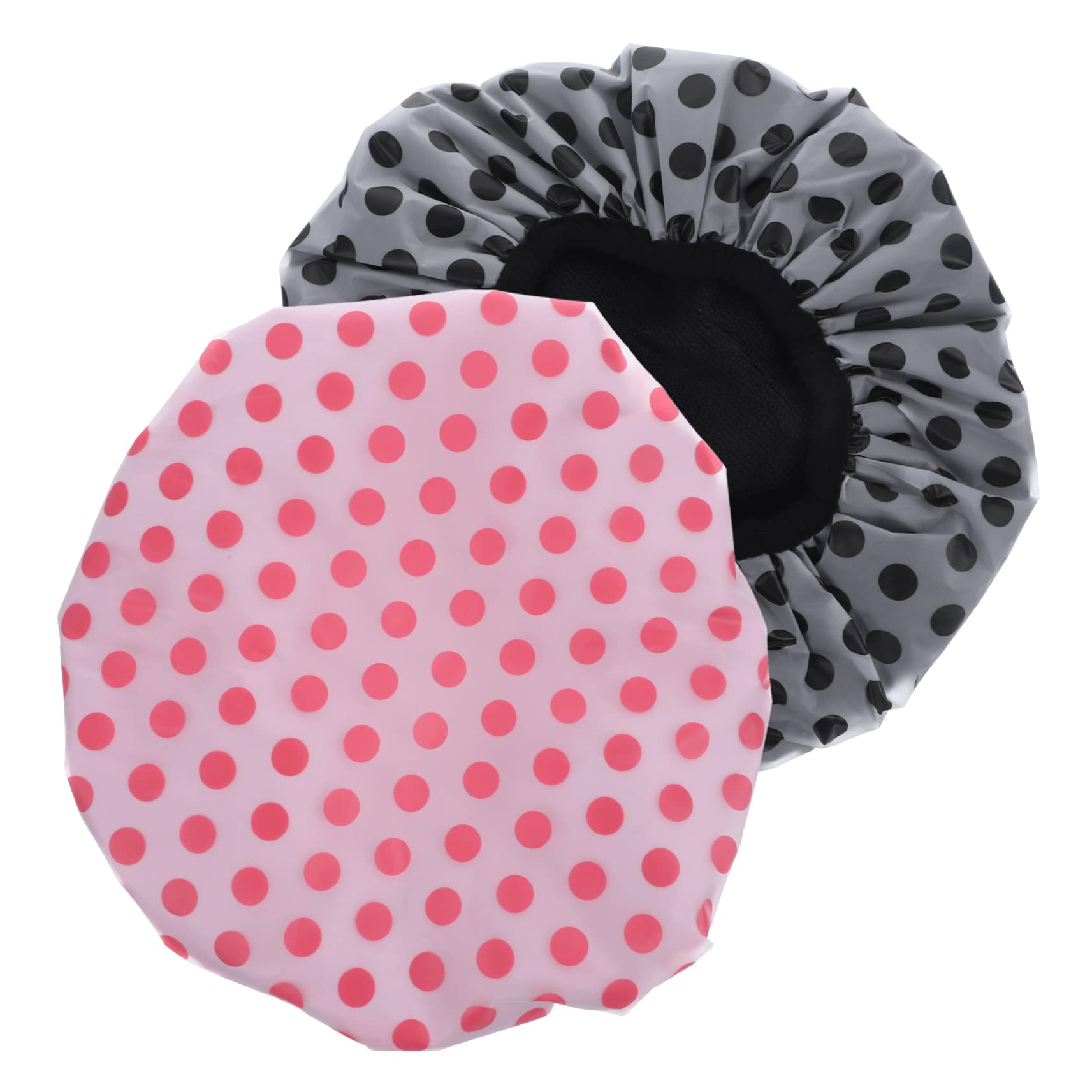 Angoily 3 Set di Cuffie in Raso per Dormire Comode Cuffie da Cuffie da Bagno a Doppio Traspiranti per Ricci 2 Pezzi * 3
