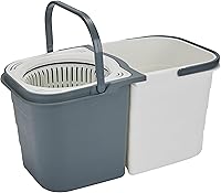 Vista 16 de Kitchen Details 360 Deluxe - Trapeador autoescurridizo con cubo desmontable