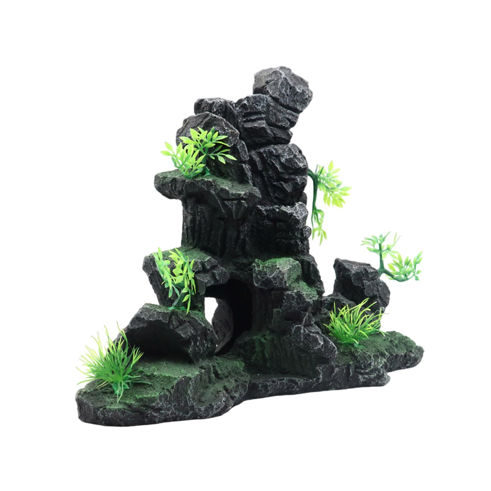 Krajobraz górski do akwarium, terrarium, krewetek, ziół - duże ozdoby