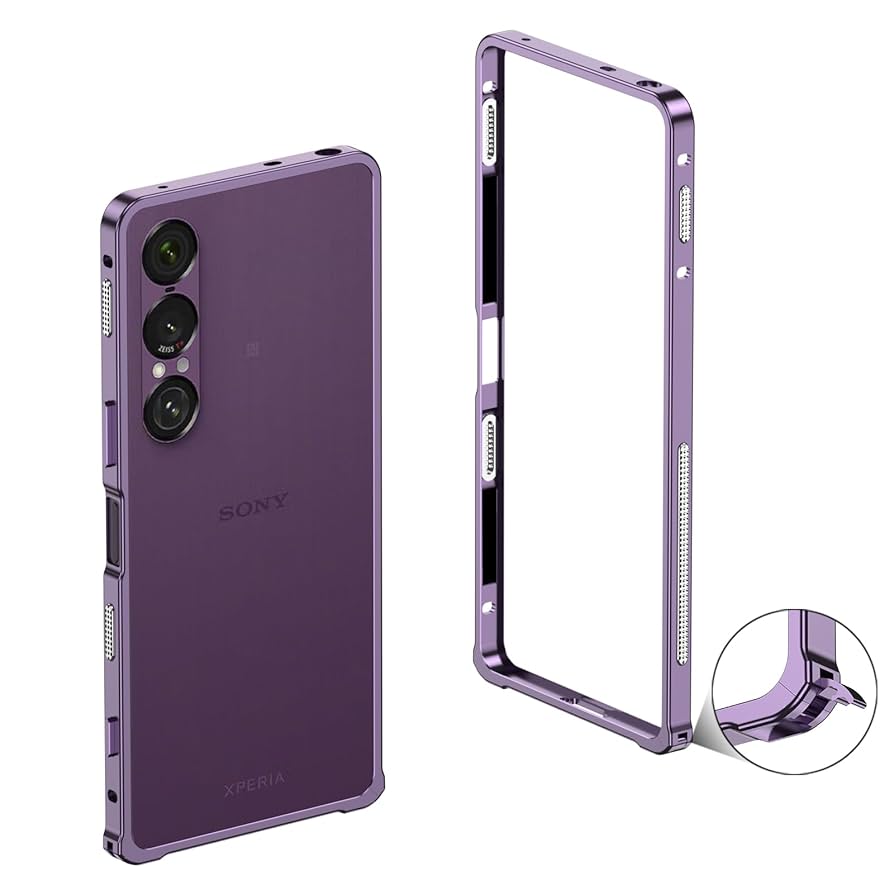 Amazon.co.jp: Xperia 1 VII 向けバンパー ケース 衝撃吸収 薄
