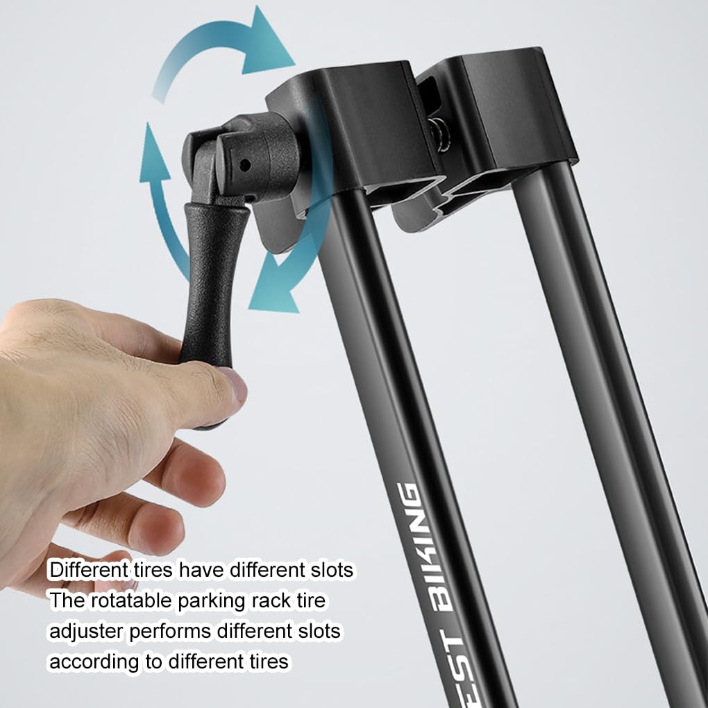 Robuster, Flexibler Fahrradständer, geeignet für Verschiedene | Reifenmodelle, praktisches Reparaturzubehör