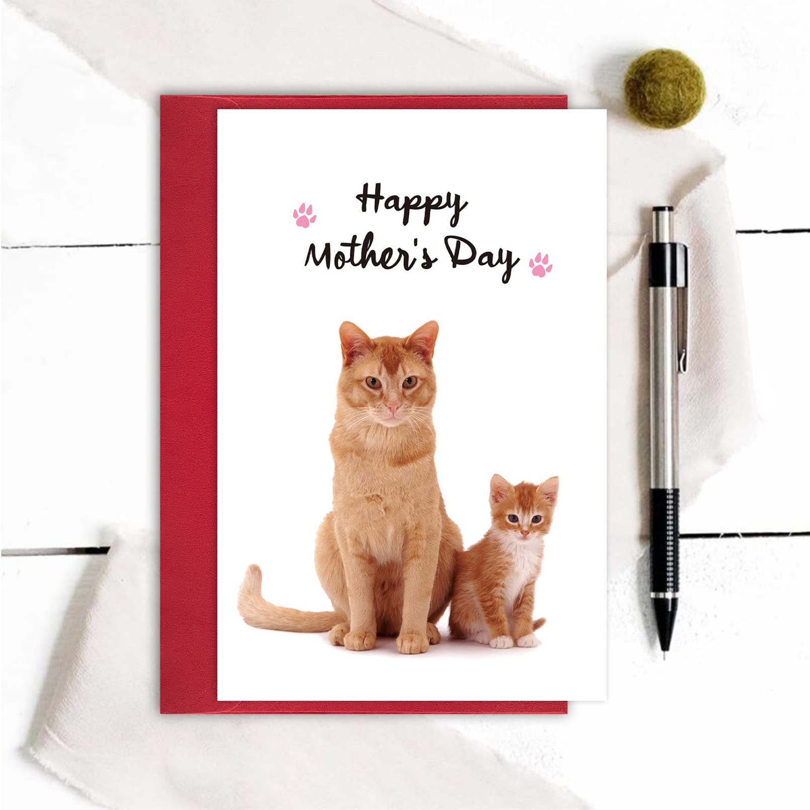 Amazon.com: Happy Mother's Day Card, Cute Cat Mother Day Card, Cat Hug Mother  Day Card : Clothing, Shoes & Jewelry