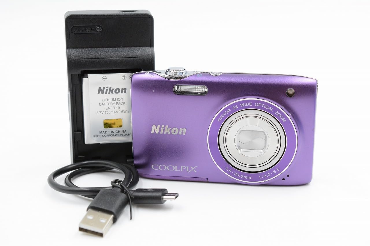 Amazon.com : Nikon COOLPIX S3100 14 MP Digital Camera with 5x