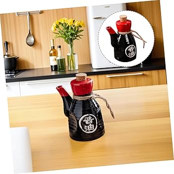 Amazon.com: HANABASS Ceramic Soy Sauce Dispenser With Cork Top