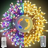 Photo Gallery wowdsgn 20 m, 200 led, luce bianca calda e colorata, dimmerabile, 11 modalità timer, funzionamento a corrente ip44, impermeabile, per interni, esterni, natale, casa, feste, giardino, decorazione Photo Gallery wowdsgn 20 m, 200 led, luce bianca calda e colorata, dimmerabile, 11 modalità timer, funzionamento a corrente ip44, impermeabile, per interni, esterni, natale, casa, feste, giardino, decorazione