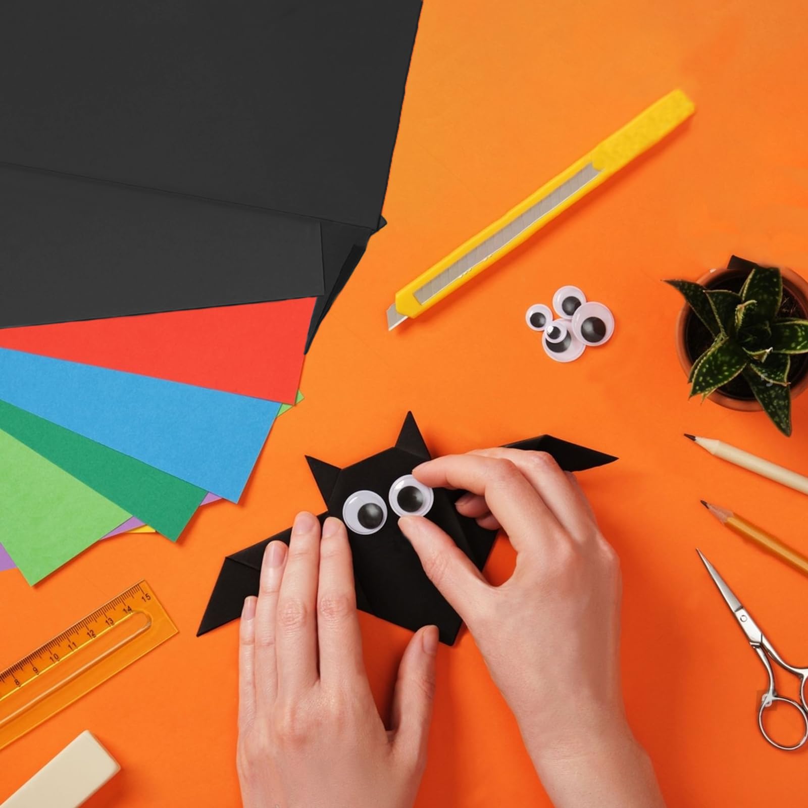 300 Sheets 5x7 Cardstock Black Craft Cardstock Blank Cardstock - View #4