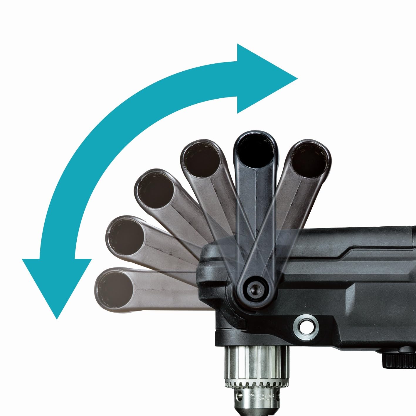 Makita DA001GZ Akku-Winkelbohrmaschine 40V max. (ohne Akku, ohne Ladegerät)
