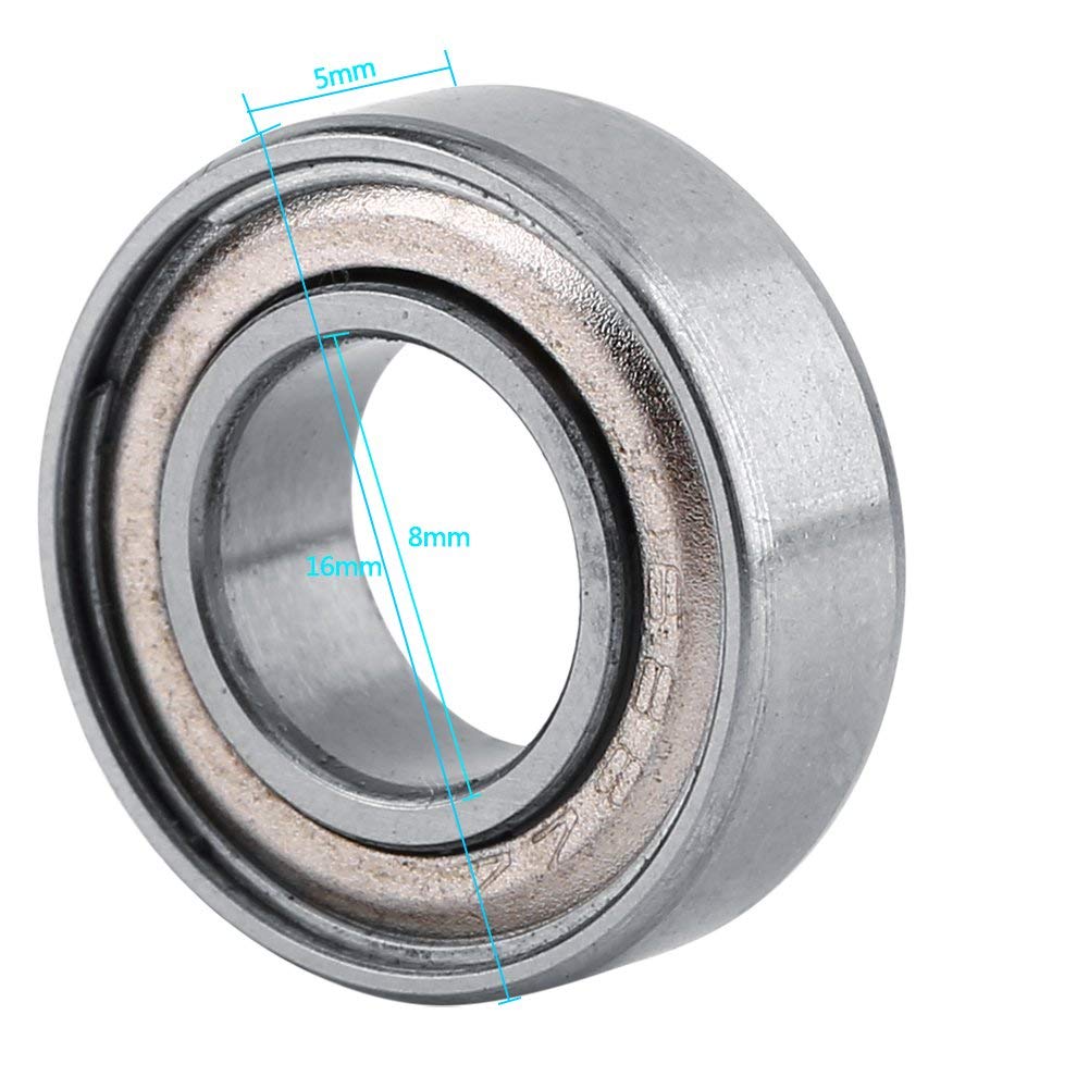 Ricambi Meccanici Di Precisione 10 Cuscinetti A Sfera Miniatura 682zz Dimensioni 2x5x2 Mm Per Modellismo C 617342 - Foto 8