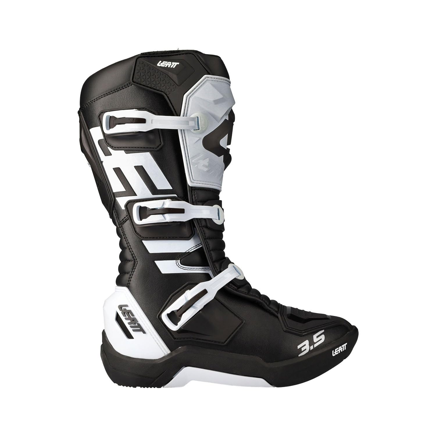 Leatt 3022060211 Stivale 3.5 Jr, Us5/Uk4/Eu38/Cm 24, Neroianco