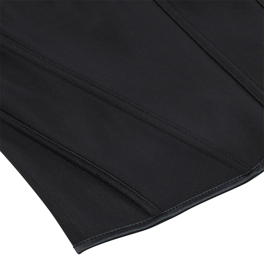 Valin Corset Overbust Élastique Fermeture Arrière | Tissu élastique, fermeture éclair arrière, coutures baleinées verticales, bord supérieur en cœur, ourlet courbé
