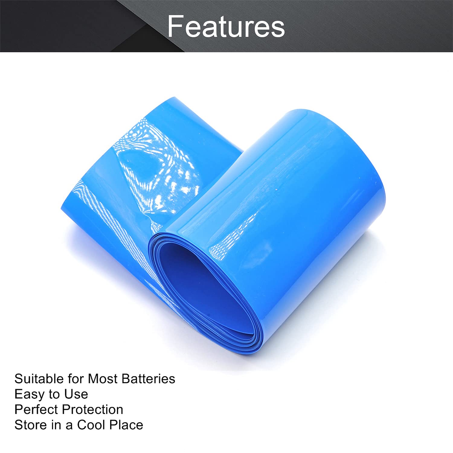 Tubi Termoretraibili PVC Per Batterie 18650 - 10-100 Pezzi, Rapporto 2:1, Multicolore, Per Avvolgimento E Isolamento