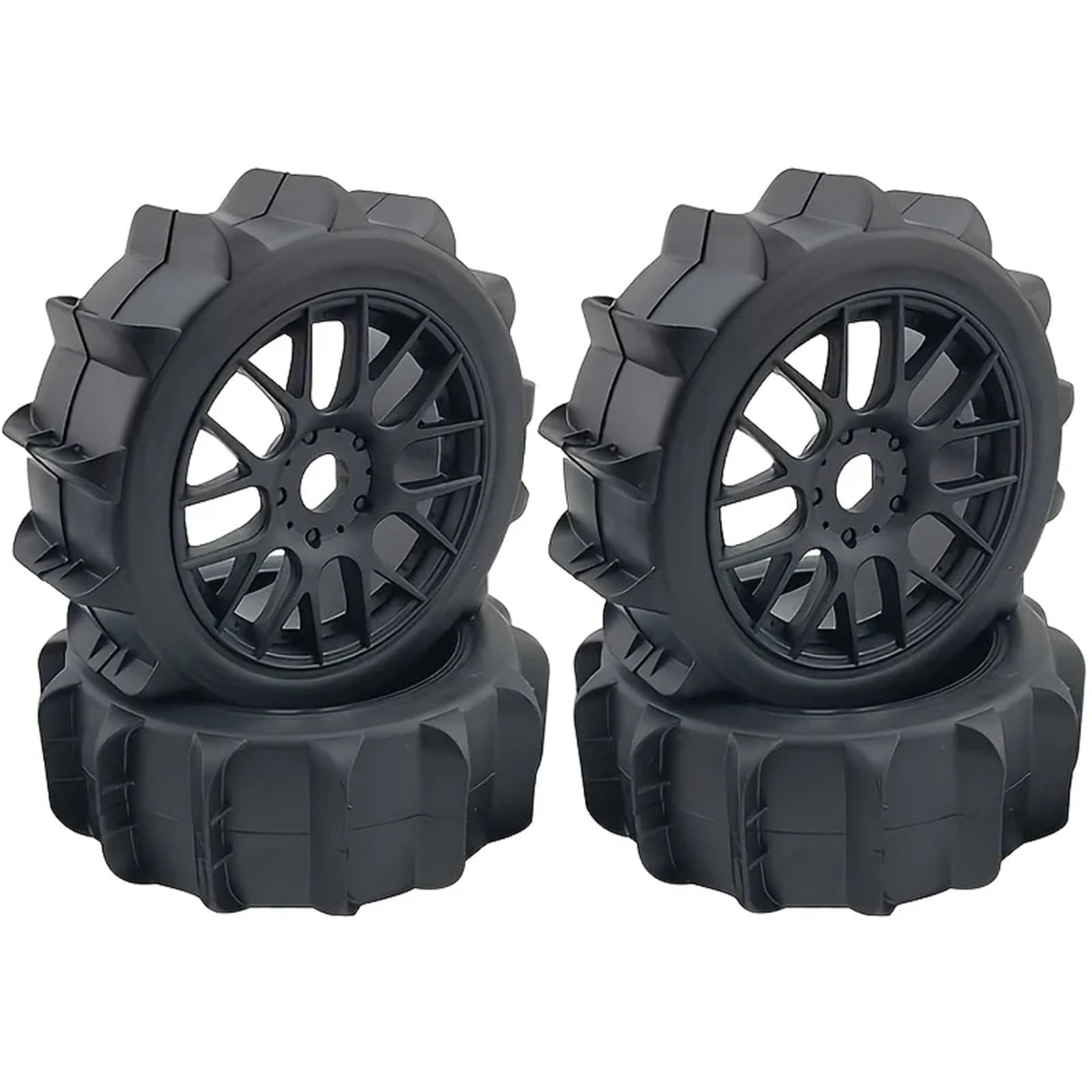 para Arrma para Typhon 6S para HSP para HPI para Redcat para Traxxas para Buggy 1/8 Neumáticos Ruedas 17mm Bujes Hexagonales RC Todoterreno Paleta para Arena Nieve Piezas Repuesto RC