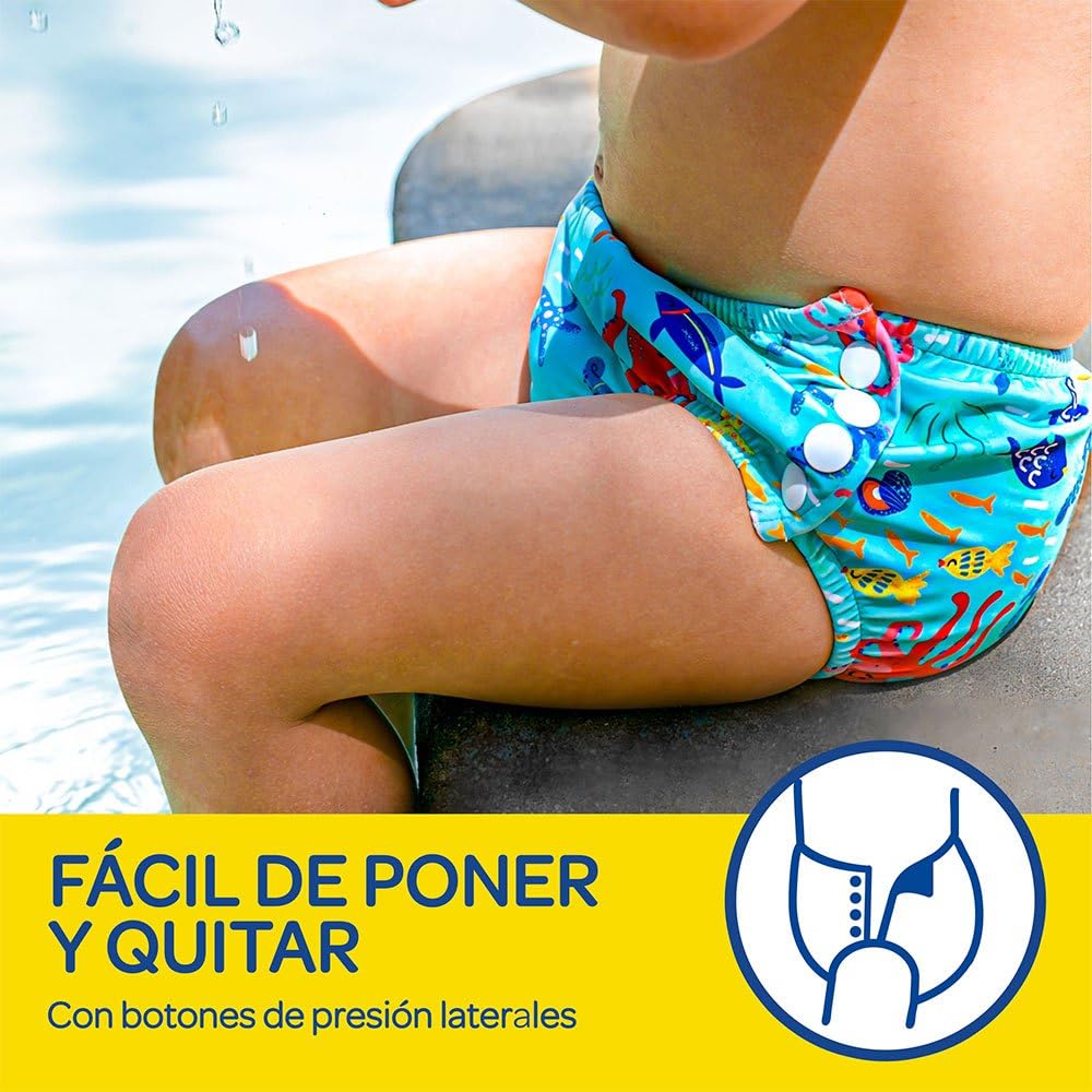 Huggies Little Swimmers wiederverwendbare Schwimmwindeln Größe 3-4 Tropical (11-14 kg)