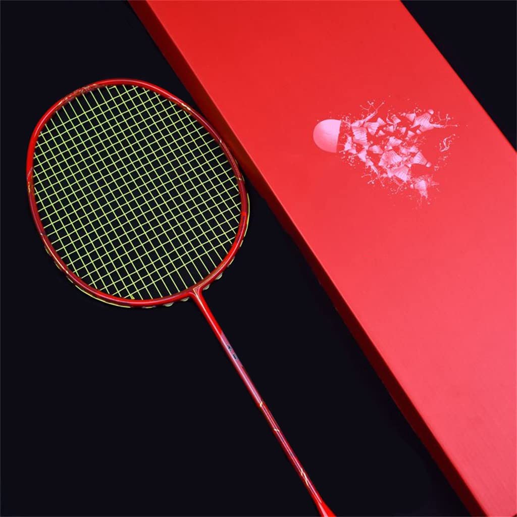 8U Badminton Racket Full Carbon Racket Conjoined Handle -light Badminton Racket Single Shot