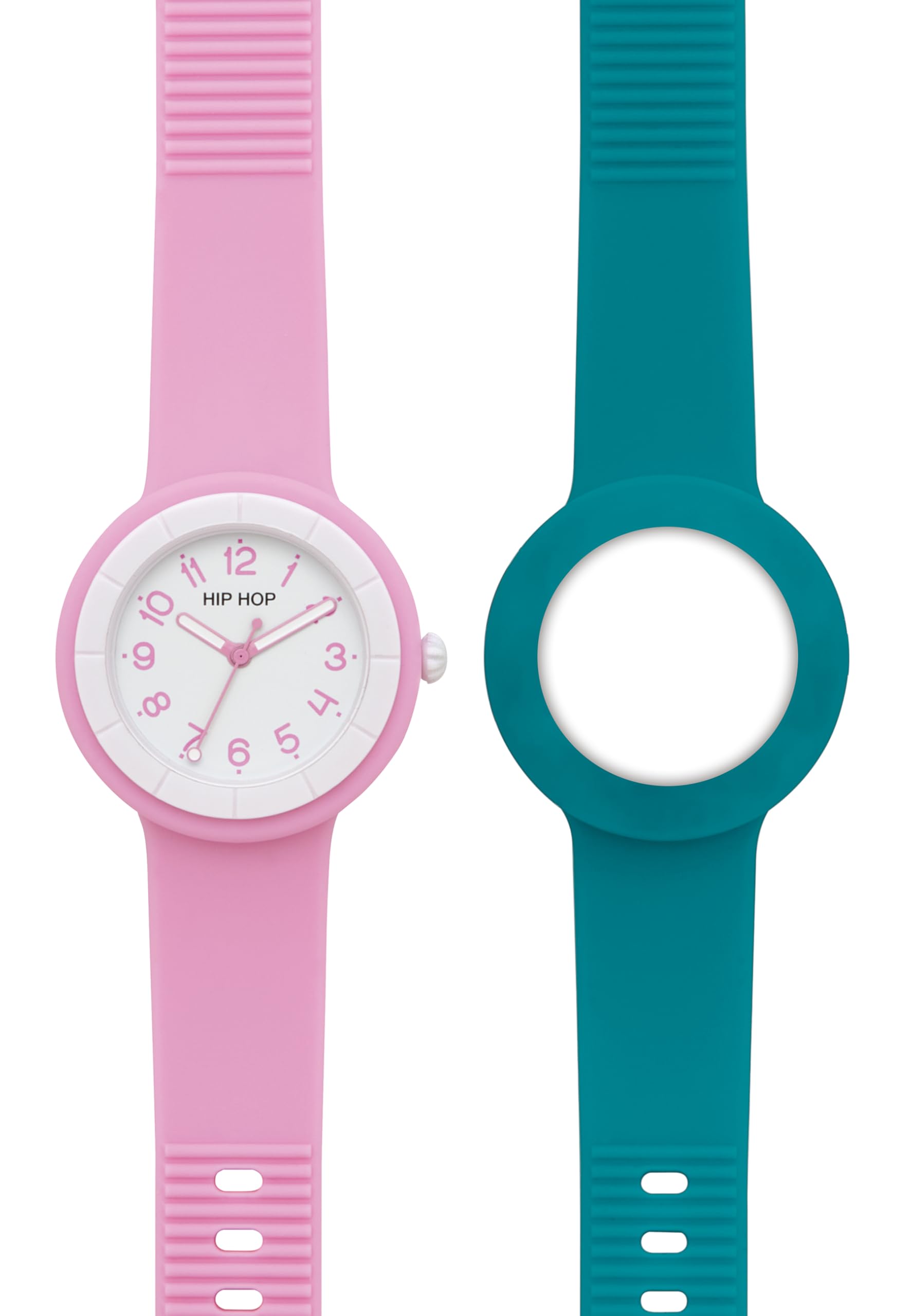 HIP HOP Orologio Donna, Bracciale in Silicone, Cassa 34 cm | Collezione HERO.DOT, Movimento Quarzo Analogico, Resistente all'acqua 50 metri, Idee regalo Donna