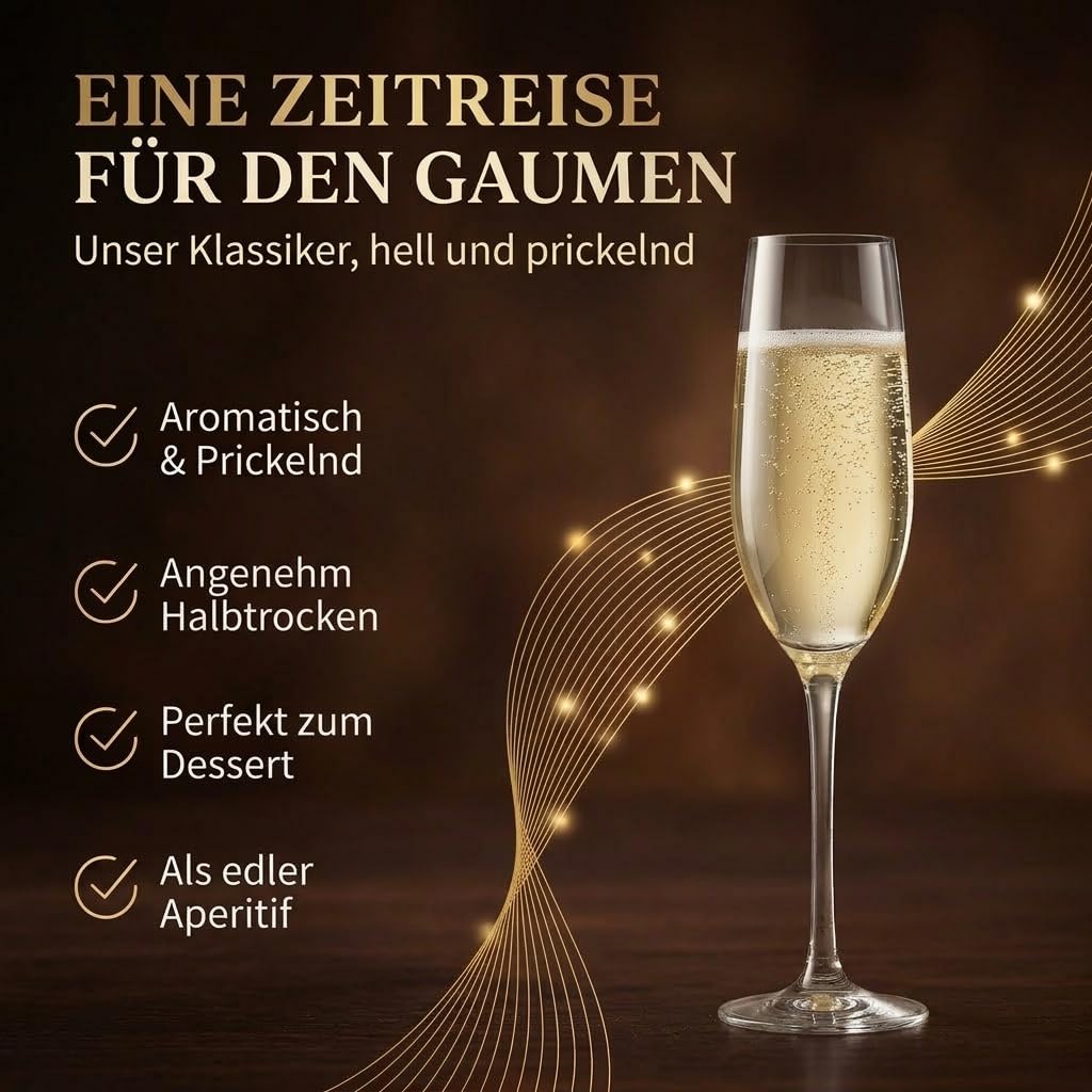 24x Rotkäppchen Sekt Piccolo Mocca Perle – Aromatisches Arrangement aus prickelndem Sekt & feiner Kaffeenote – Einzigartiges Geschmackserlebnis