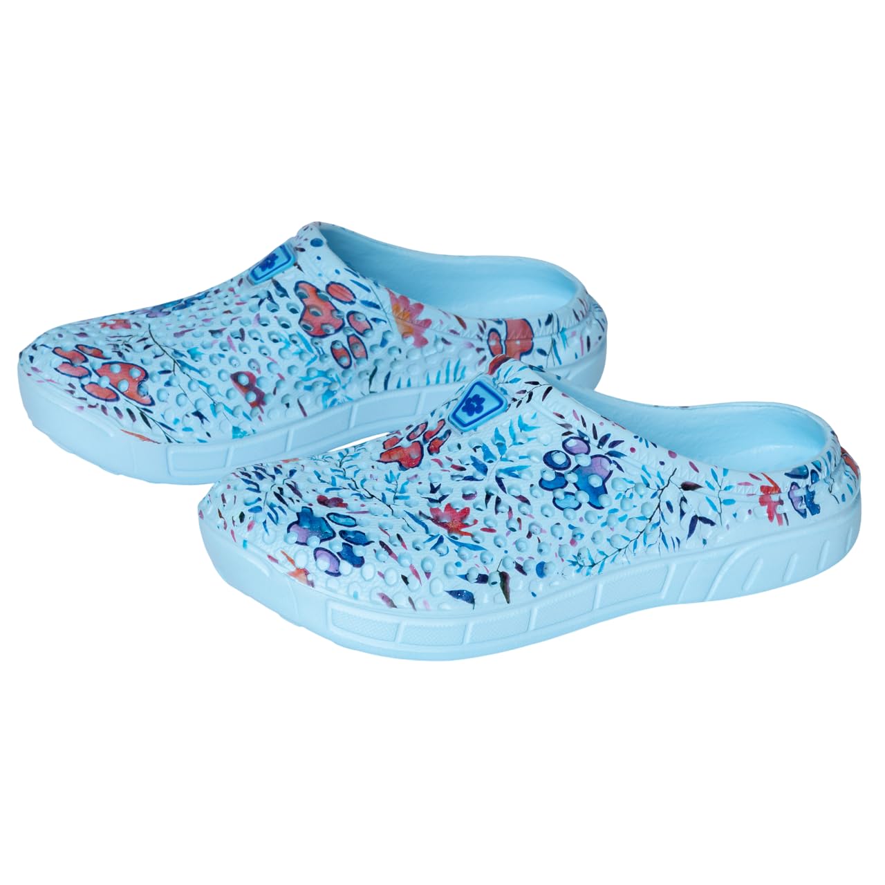 Rainbow Paw Clogs for Women Lightweight Slip On Shoes