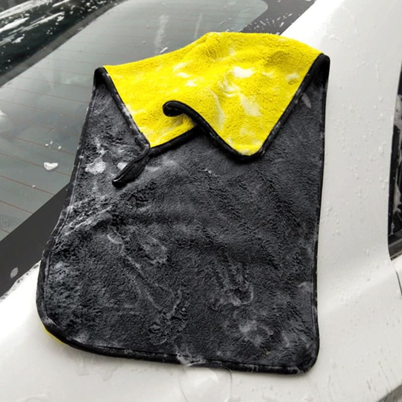 3/5/10 Stück extra weiche Autowäsche Mikrofaser Handtuch Auto Reinigung Trockentuch Autopflege Tuch Detailing Auto Waschhandtuch 3 Stück