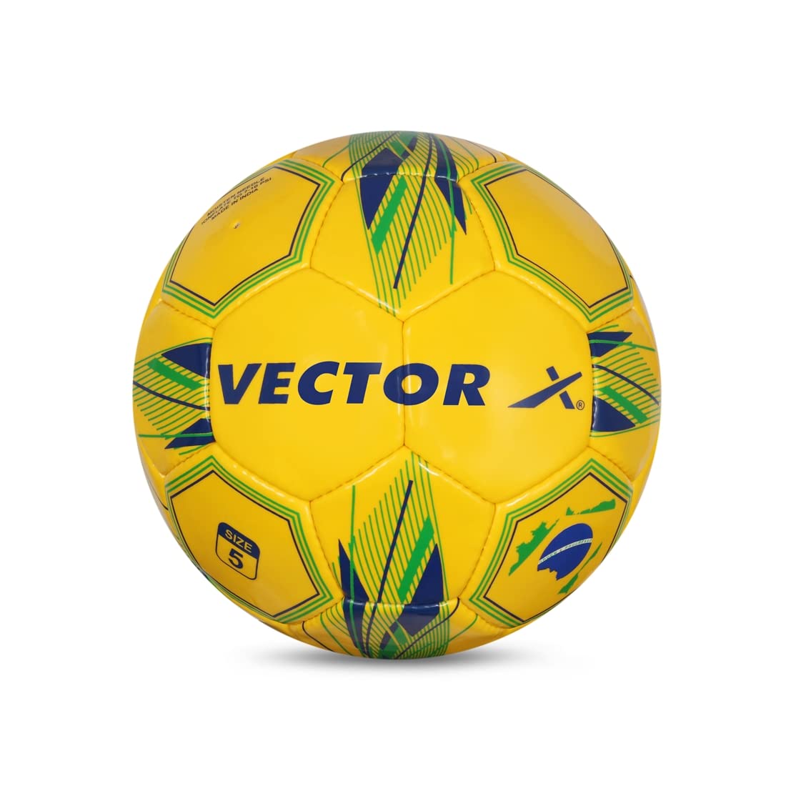 Vector X Country Colour Football Brazil PVC Hand Stitched Football 32 Panels Practice Ball Low Water Uptake Foot Ball Yellow Blue Green Size : 5 (B088NRP3JY) Amazon Price History, Amazon Price Tracker