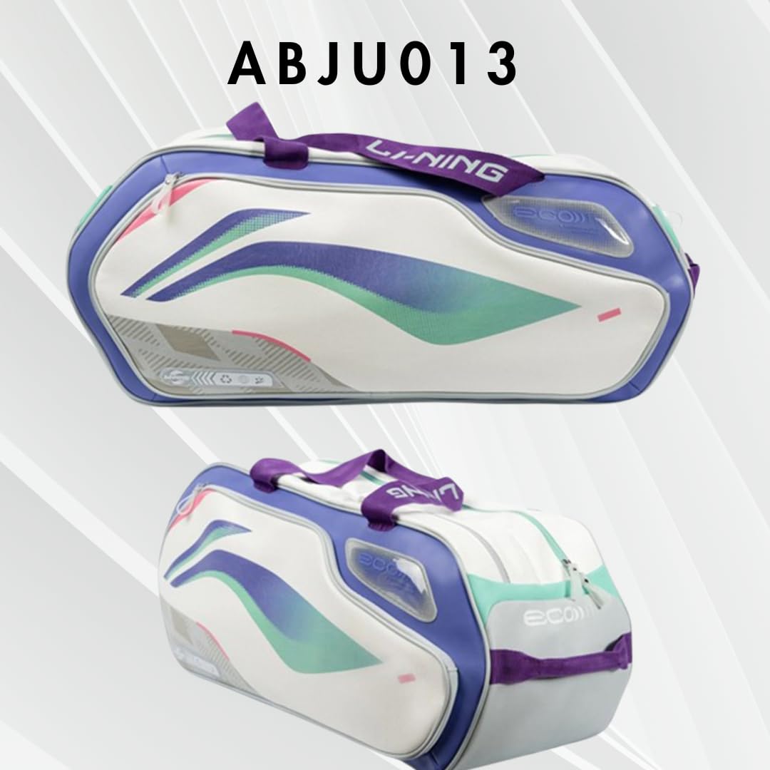 LI-NING ABJU013 トーナメントバッグ　ホワイト(6本入) Amazon | （リーニン）トーナメントバッグ ABJU013-2C ホワイト | LI