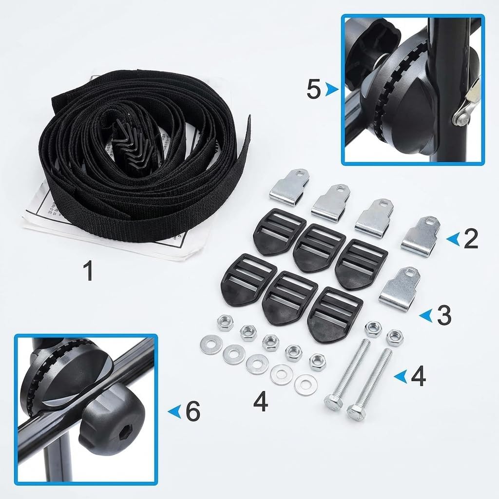 Susy Shop Portabici Posteriore Universale per Auto immagine 5