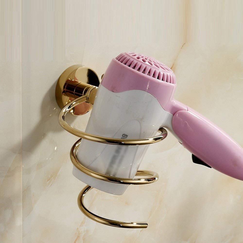 Support sèche-cheveux de salle de bains rétro pour un espace rangé - 5