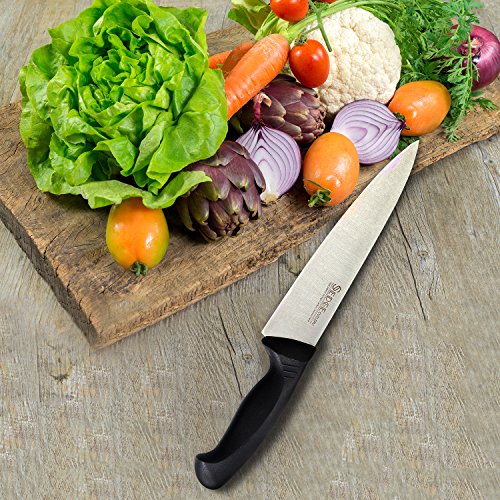 SEDGE Cutlery 8 inch Professional Chef knife for Daily Kitchen Work - German 1.4116 HC stainless steel - Ergonomic Pakkawood Handle - SP Series