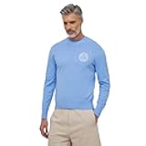 VERSACE JEANS COUTURE Sky Blue Logo Sweater – Everyday Elegance