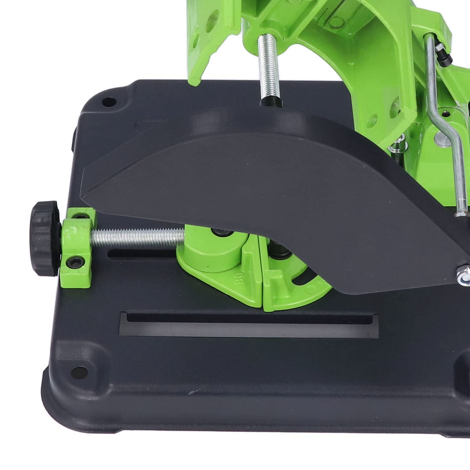 Cocoarm Supporto per Smerigliatrice Angolare, Base del Supporto per Smerigliatrice in Acciaio Inossidabile ABS per Utensili da 100 a 125 Mm, Angolo Regolabile con Scala, Vite di Fissaggio Filettata,