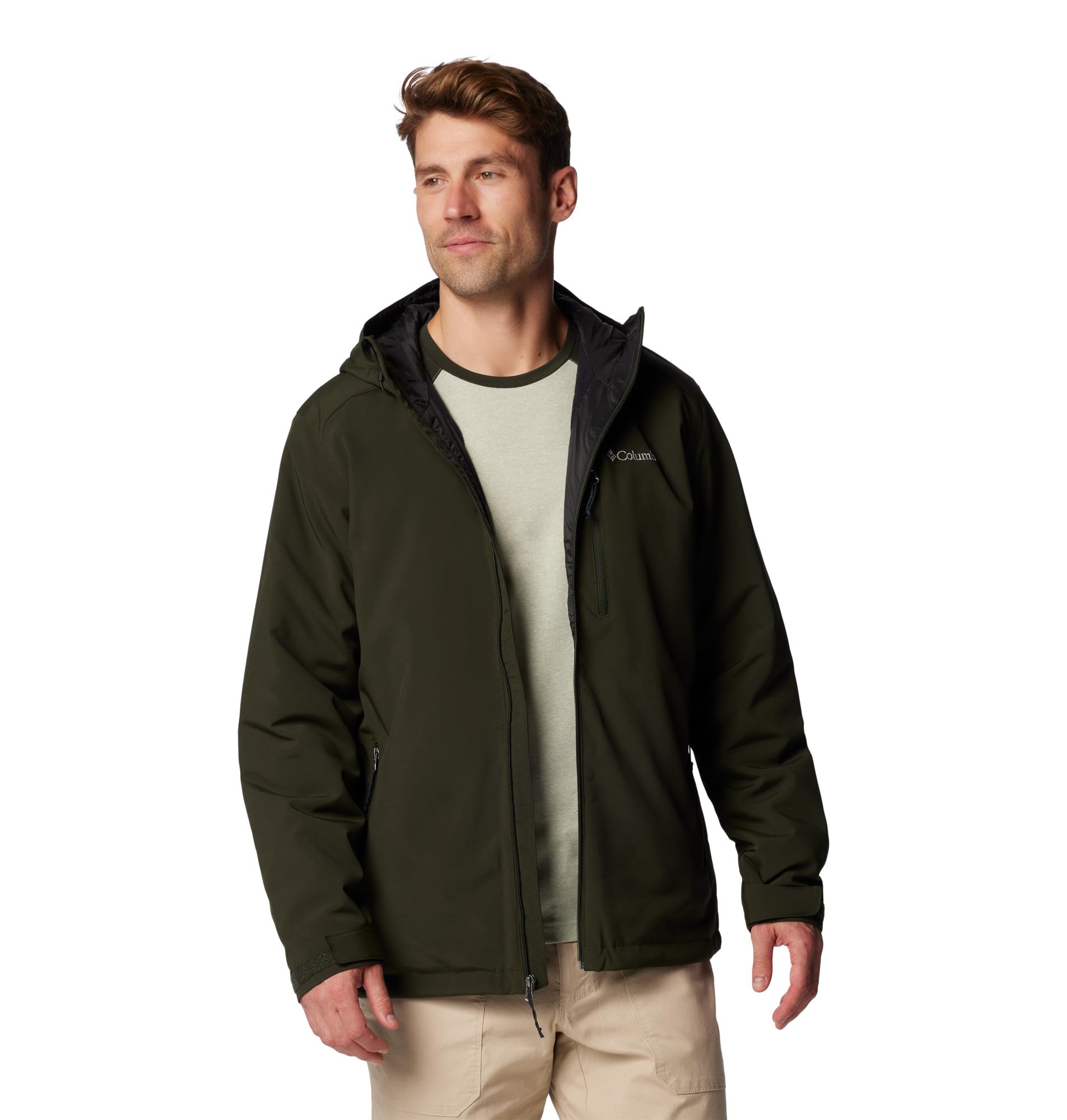Columbia Gate Racer Softshell, Chaqueta De Softshell Cortavientos Hombre