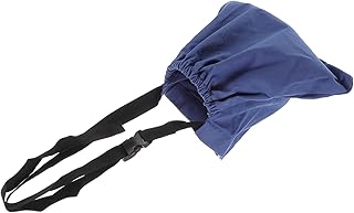 UPKOCH Bolsa de Recolección de Delantal Práctico de Jardinería con Diseño de Cintura Almacenamiento para Actividades Ligera Gran Capacidad Color Azul