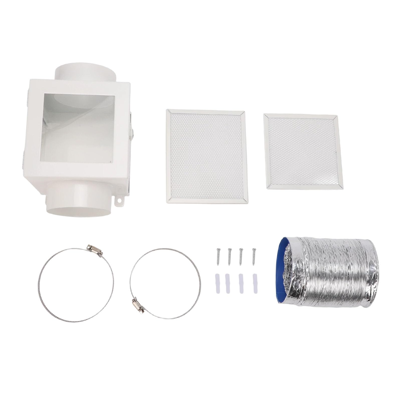FTVOGUE Kit de Ventilación para Secadora de 4 Pulgadas, Colector de Pelusa
