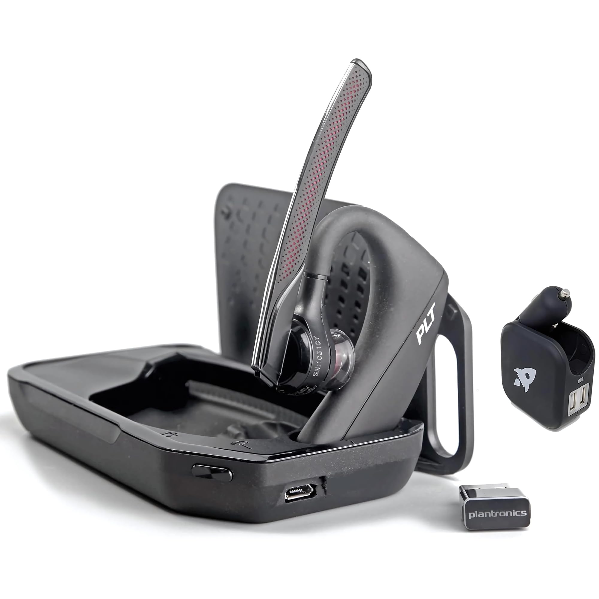 Global Teck Worldwide Plantronics 206110-01 Voyager 5200-UC Bluetooth Headset (Black)