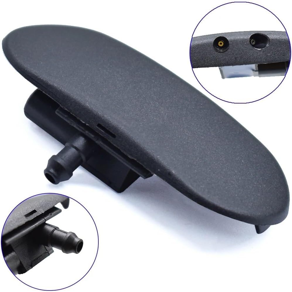 Windshield Spray Nozzle For For A2 A3 A4 B6 B7 A6 C5 C6 A8 D3 Rs4 Car Heated Windshield Wiper Washer Sprayer Nozzle 2Pc Auto Accessories