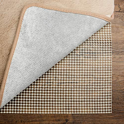 Pretigo Non Slip Area Rug Pad,5x8 Rug pad,Carpet Gripper for Any Hard Surface