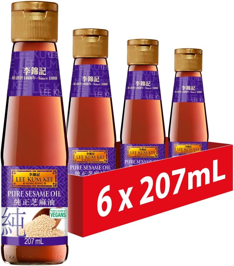 Lee Kum Kee Sésame pure huile (207ml) Paquet de 6 Amazon.fr Epicerie