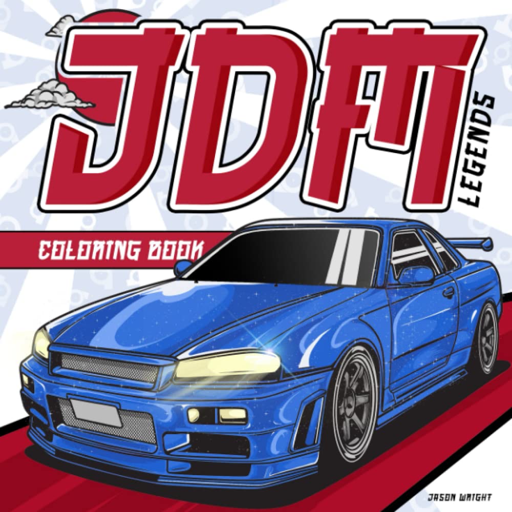 Decalcomanie Toner Bianco JDM LEGENDS 1:64 Per Hot Wheels Personalizzate – WT075
