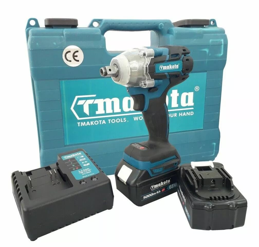 Avvitatore impulsi svita avvita bulloni auto camper 2 batterie 5,0 ah 68V 1/2"